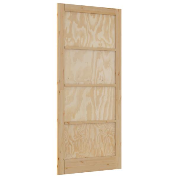 Interior Tür 93 x 211 cm Sperrholz Natur