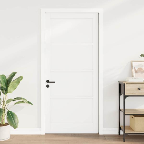 Interior Tür 93 x 211 cm Sperrholz Weiß