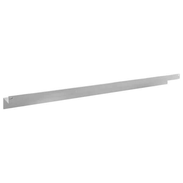 Raseneinfassung 10 stk. 100 x 10 x 8 cm Stahl Silber