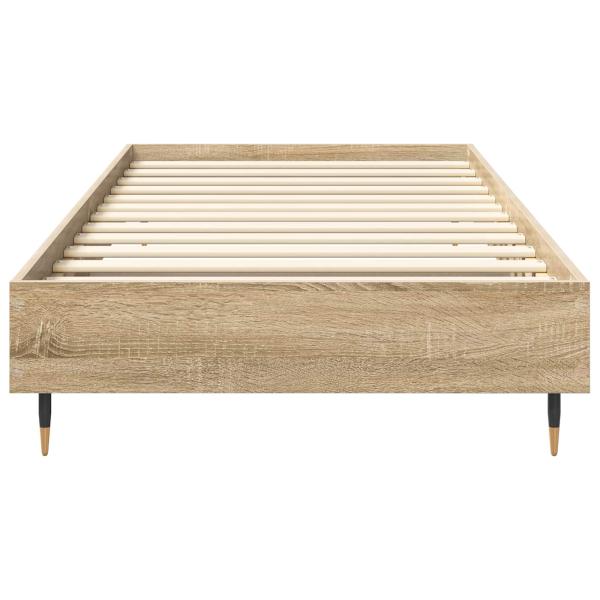 Bettrahmen Sonoma-Eiche 80 x 200 cm Holzwerkstoff