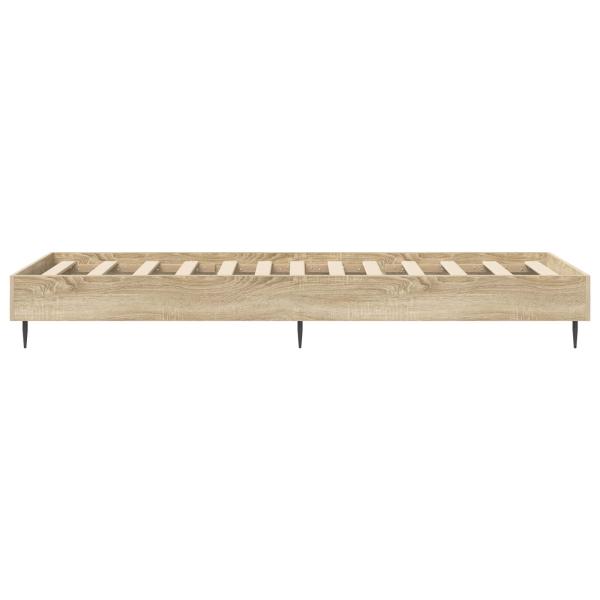 Bettrahmen Sonoma-Eiche 80 x 200 cm Holzwerkstoff