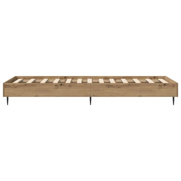 Bettrahmen Artisan-Eiche 80 x 200 cm Holzwerkstoff