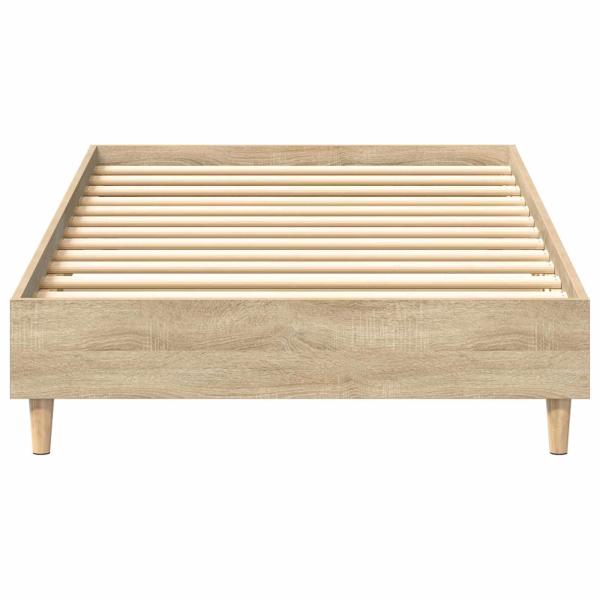 Bettrahmen Sonoma-Eiche 80 x 200 cm Holzwerkstoff
