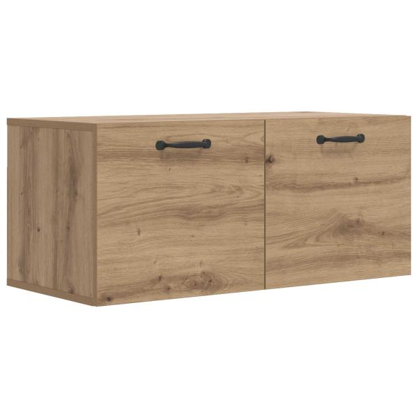 Wandschrank Wandhalterung Artisan-Eiche 80 x 36,5 x 35 cm