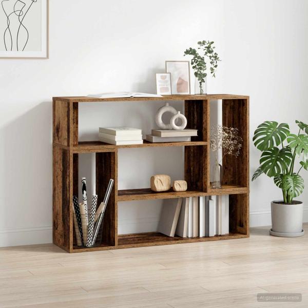 ARDEBO.de - TV-Schränk 100 x 30 x 50 cm Altholz Holzwerkstoff