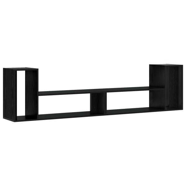 TV-Schränk 100 x 30 x 50 cm Schwarze Eiche Holzwerkstoff