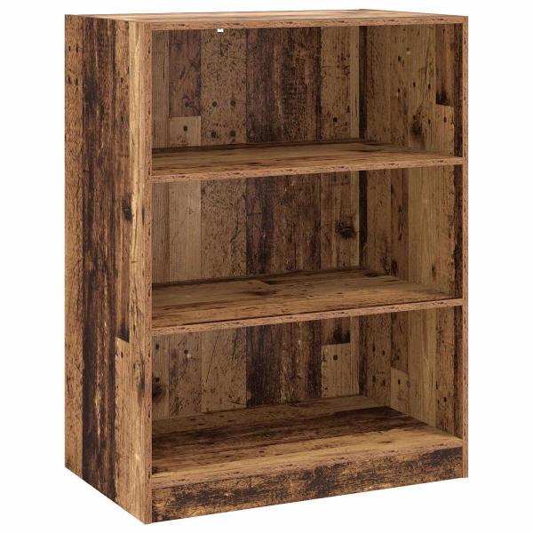 Kleiderschrank mit Regal Altholz 77 x 48 x 102 cm PB