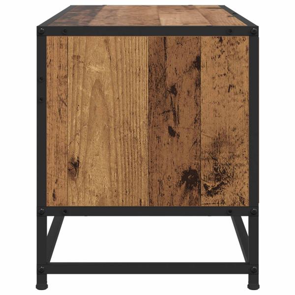 TV-Schränk 80 x 34,5 x 40 cm Altholz Holzwerkstoff