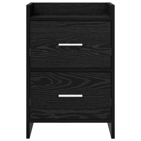 Nachttische Schwarze Eiche 40 x 30 x 60 cm Holzwerkstoff