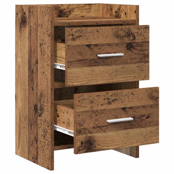Nachttische Altholz 40 x 30 x 60 cm Holzwerkstoff