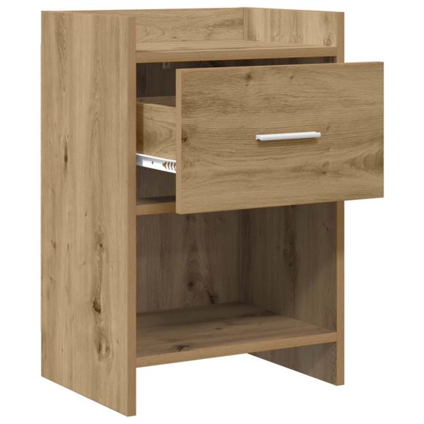Nachttische 2 stk. Artisan-Eiche 40 x 30 x 60 cm Holzwerkstoff