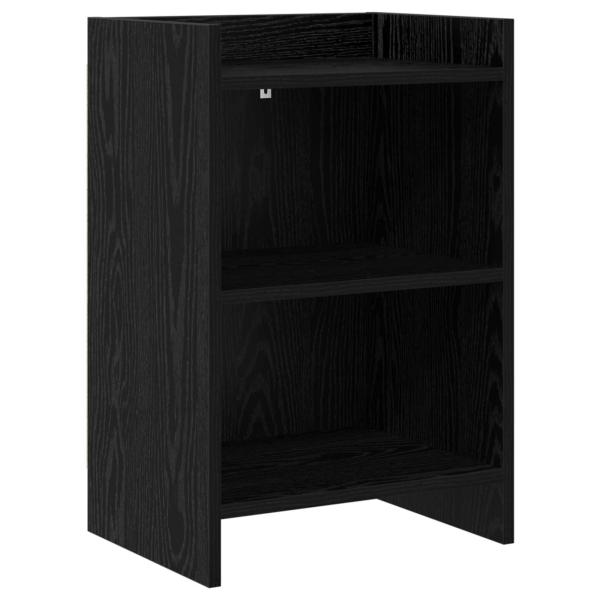 Nachttische Schwarze Eiche 40 x 30 x 60 cm Holzwerkstoff
