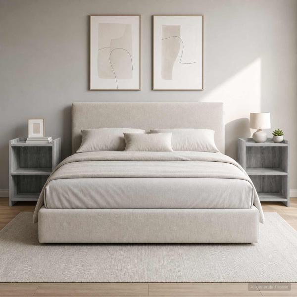 Nachttische 2 stk. Grau Sonoma 40 x 30 x 60 cm Holzwerkstoff