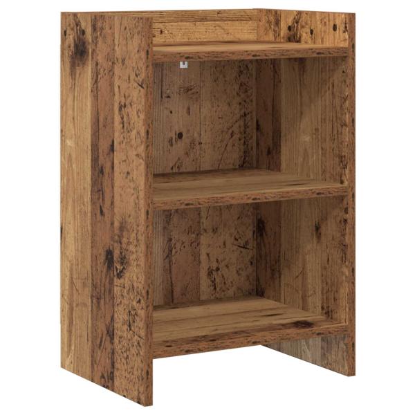 ARDEBO.de - Nachttische Altholz 40 x 30 x 60 cm Holzwerkstoff