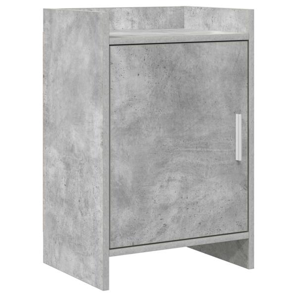 ARDEBO.de - Nachttische Betongrau 40 x 30 x 60 cm Holzwerkstoff