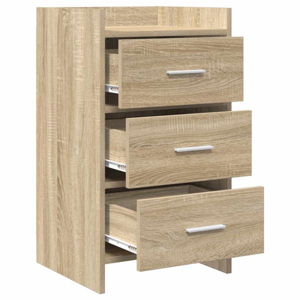 Nachttische Sonoma-Eiche 40 x 36 x 70 cm Holzwerkstoff