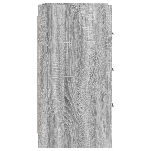 Nachttische Grau Sonoma 40 x 36 x 70 cm Holzwerkstoff
