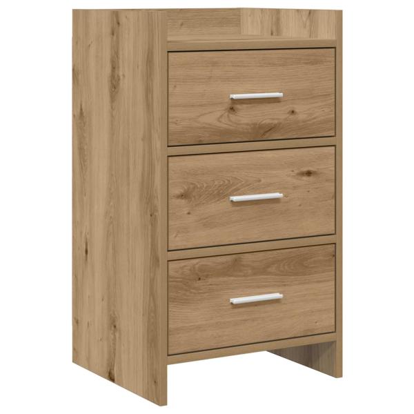 ARDEBO.de - Nachttische Artisan-Eiche 40 x 36 x 70 cm Holzwerkstoff