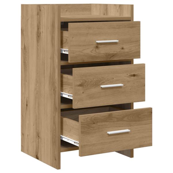 Nachttische Artisan-Eiche 40 x 36 x 70 cm Holzwerkstoff