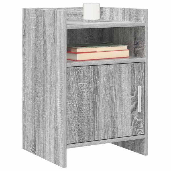 Nachttische Grau Sonoma 40 x 36 x 60 cm Holzwerkstoff