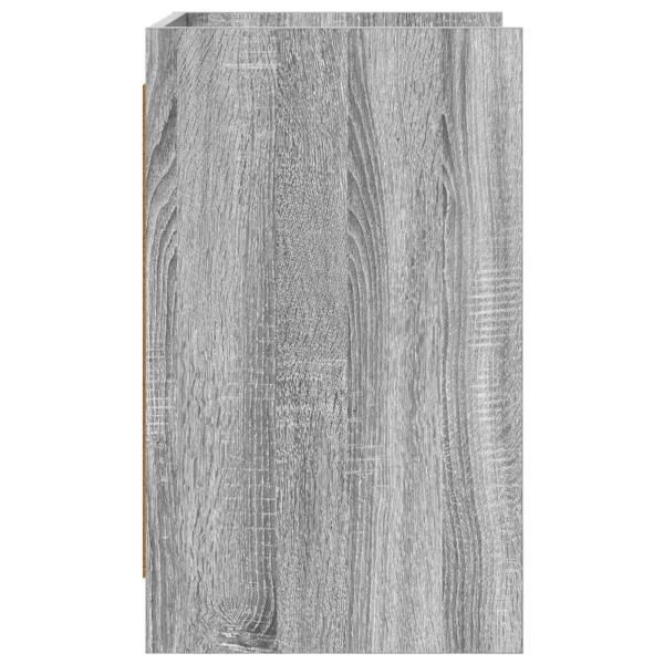 Nachttische 2 stk. Grau Sonoma 40 x 36 x 60 cm Holzwerkstoff
