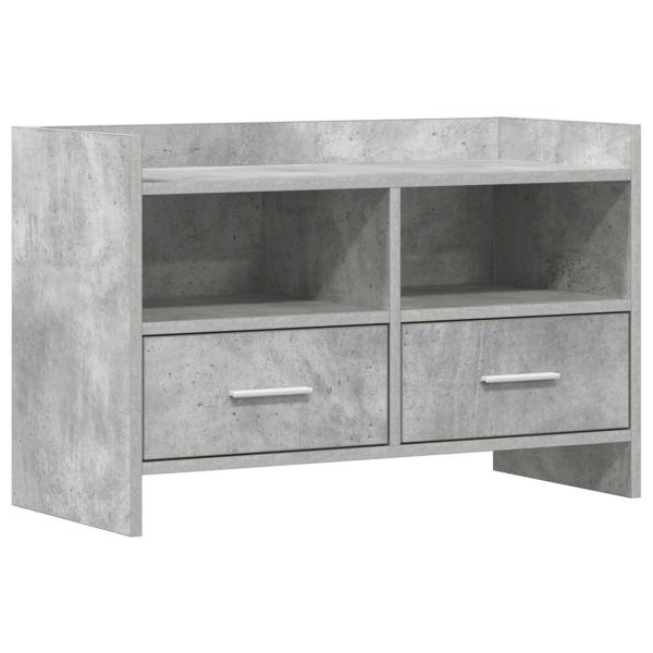 TV-Schränk 71,5 x 33 x 47 cm Betongrau Holzwerkstoff