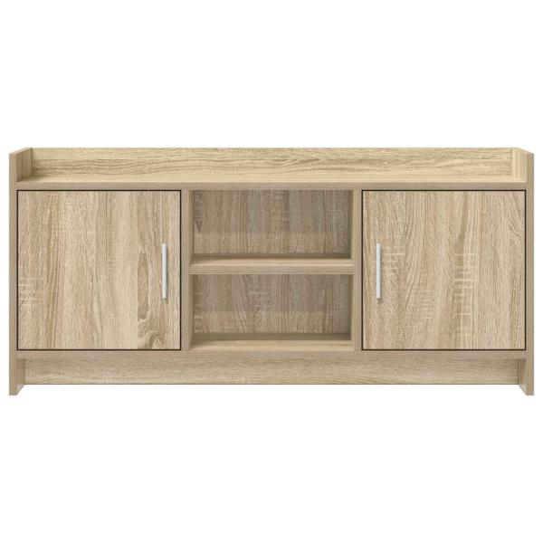 TV-Schränk 102 x 33 x 47 cm Sonoma-Eiche Holzwerkstoff