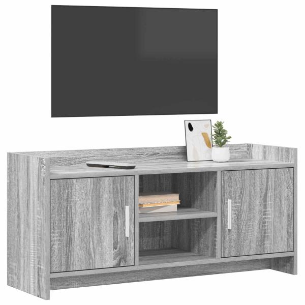 TV-Schränk 102 x 33 x 47 cm Grau Sonoma Holzwerkstoff