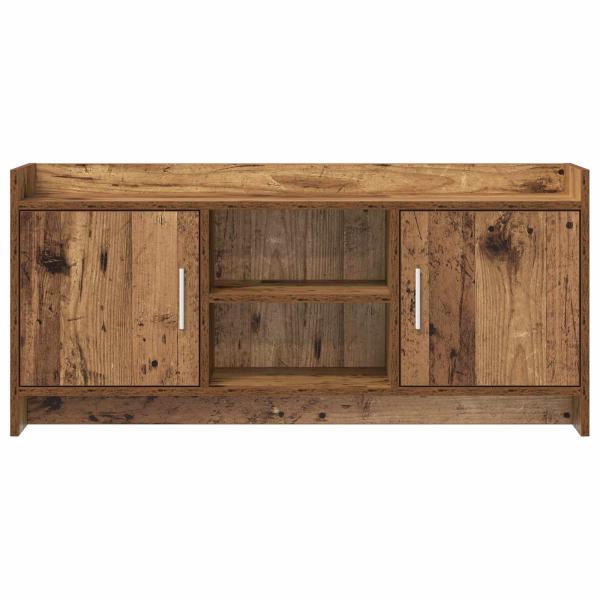 TV-Schränk 102 x 33 x 47 cm Altholz Holzwerkstoff