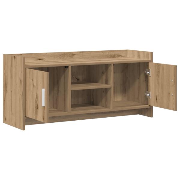 TV-Schränk 102 x 33 x 47 cm Artisan-Eiche Holzwerkstoff