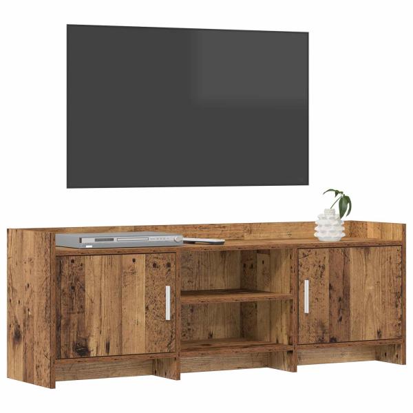 TV-Schränk 130 x 33 x 47 cm Altholz Holzwerkstoff