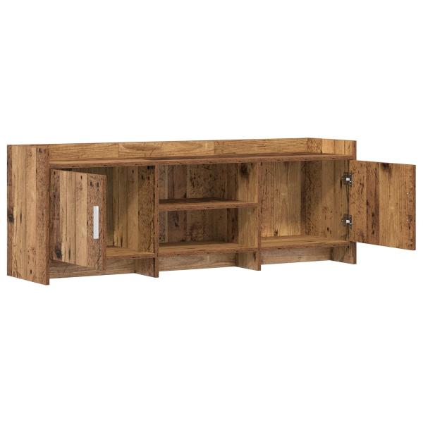 TV-Schränk 130 x 33 x 47 cm Altholz Holzwerkstoff