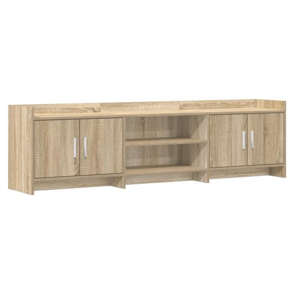 TV-Schränk 168 x 33 x 47 cm Sonoma-Eiche Holzwerkstoff