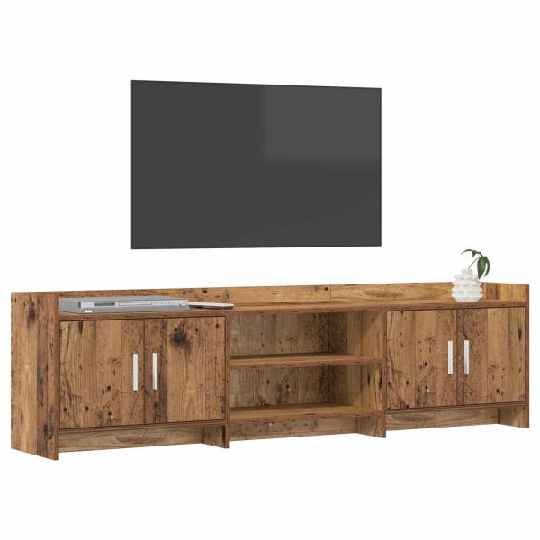 TV-Schränk 168 x 33 x 47 cm Altholz Holzwerkstoff