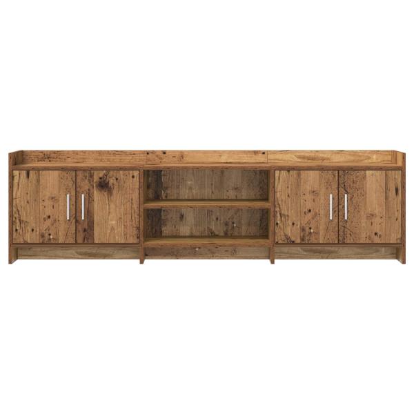 TV-Schränk 168 x 33 x 47 cm Altholz Holzwerkstoff