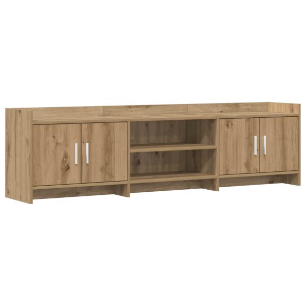 TV-Schränk 168 x 33 x 47 cm Artisan-Eiche Holzwerkstoff