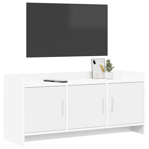 TV-Schränk 102 x 33 x 47 cm Weiß Holzwerkstoff