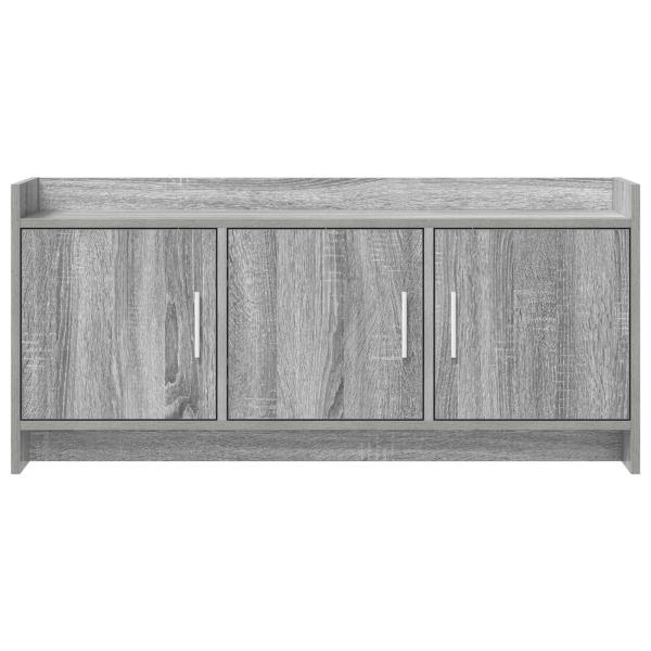 TV-Schränk 102 x 33 x 47 cm Grau Sonoma Holzwerkstoff