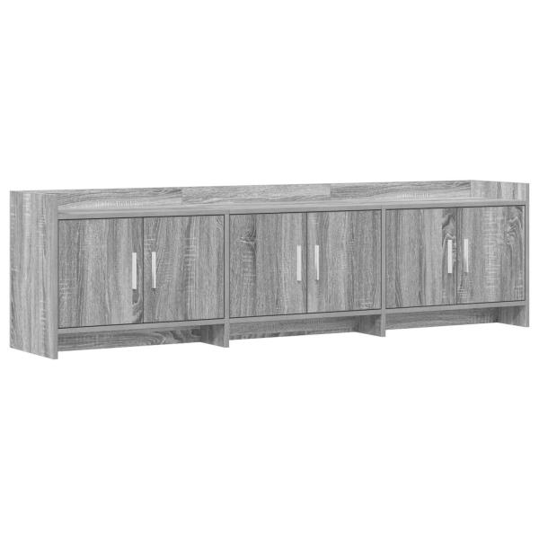 TV-Schränk 168 x 33 x 47 cm Grau Sonoma Holzwerkstoff