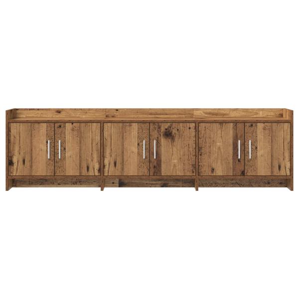 TV-Schränk 168 x 33 x 47 cm Altholz Holzwerkstoff