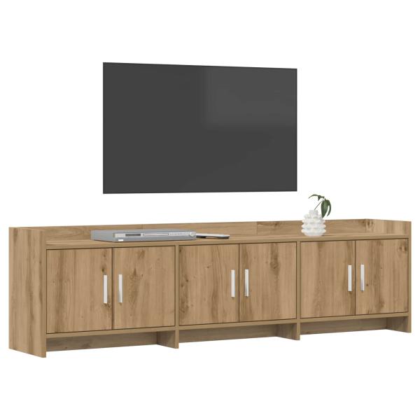 TV-Schränk 168 x 33 x 47 cm Artisan-Eiche Holzwerkstoff