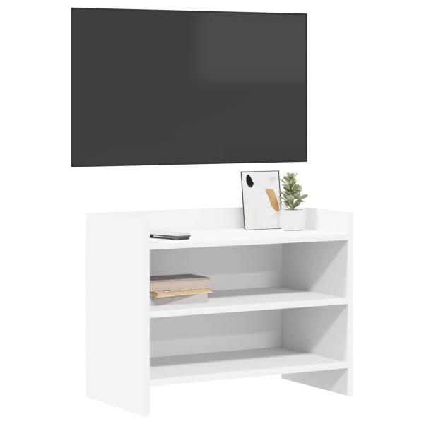 TV-Schränk 60 x 33 x 47 cm Weiß Holzwerkstoff