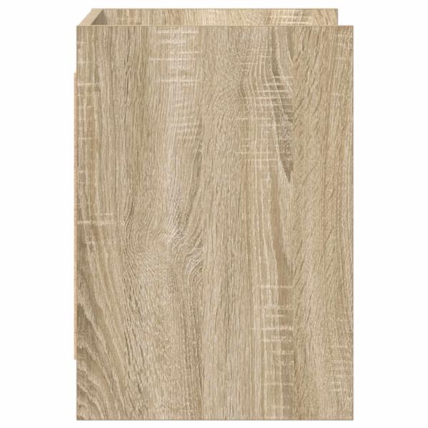 TV-Schränk 60 x 33 x 47 cm Sonoma-Eiche Holzwerkstoff