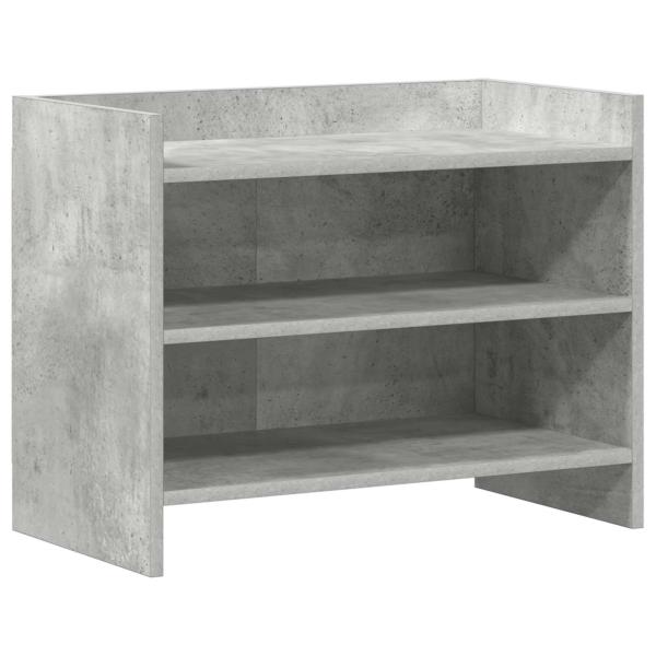 TV-Schränk 60 x 33 x 47 cm Betongrau Holzwerkstoff