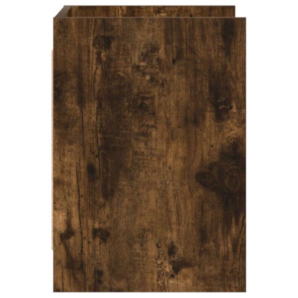TV-Schränk 60 x 33 x 47 cm Geräucherte Eiche Holzwerkstoff
