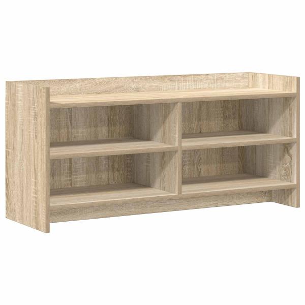 TV-Schränk 100 x 33 x 47 cm Sonoma-Eiche Holzwerkstoff