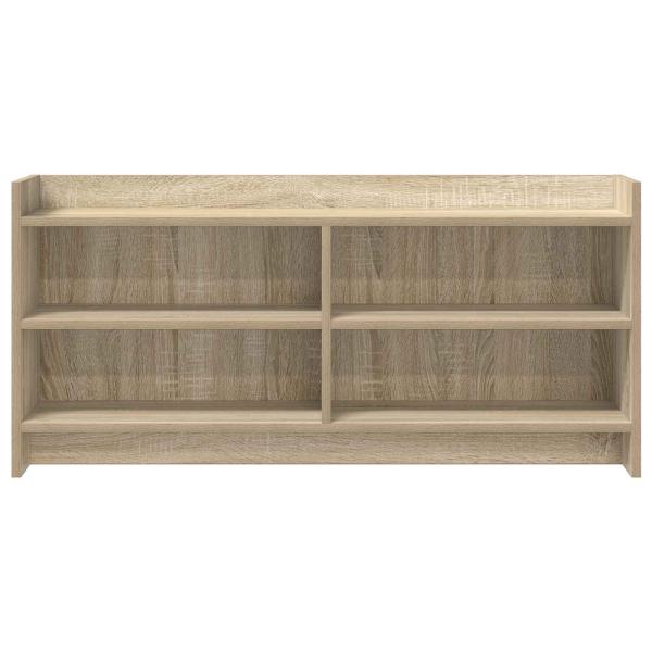 TV-Schränk 100 x 33 x 47 cm Sonoma-Eiche Holzwerkstoff