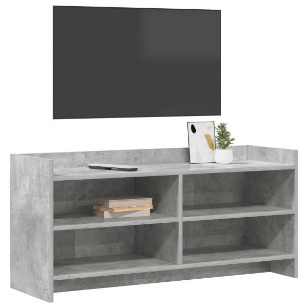 TV-Schränk 100 x 33 x 47 cm Betongrau Holzwerkstoff