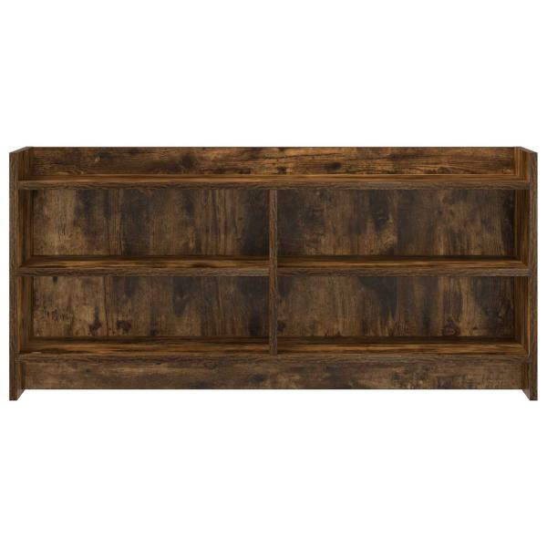 TV-Schränk 100 x 33 x 47 cm Geräucherte Eiche Holzwerkstoff