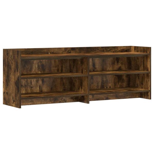 TV-Schränk 135 x 33 x 47 cm Geräucherte Eiche Holzwerkstoff